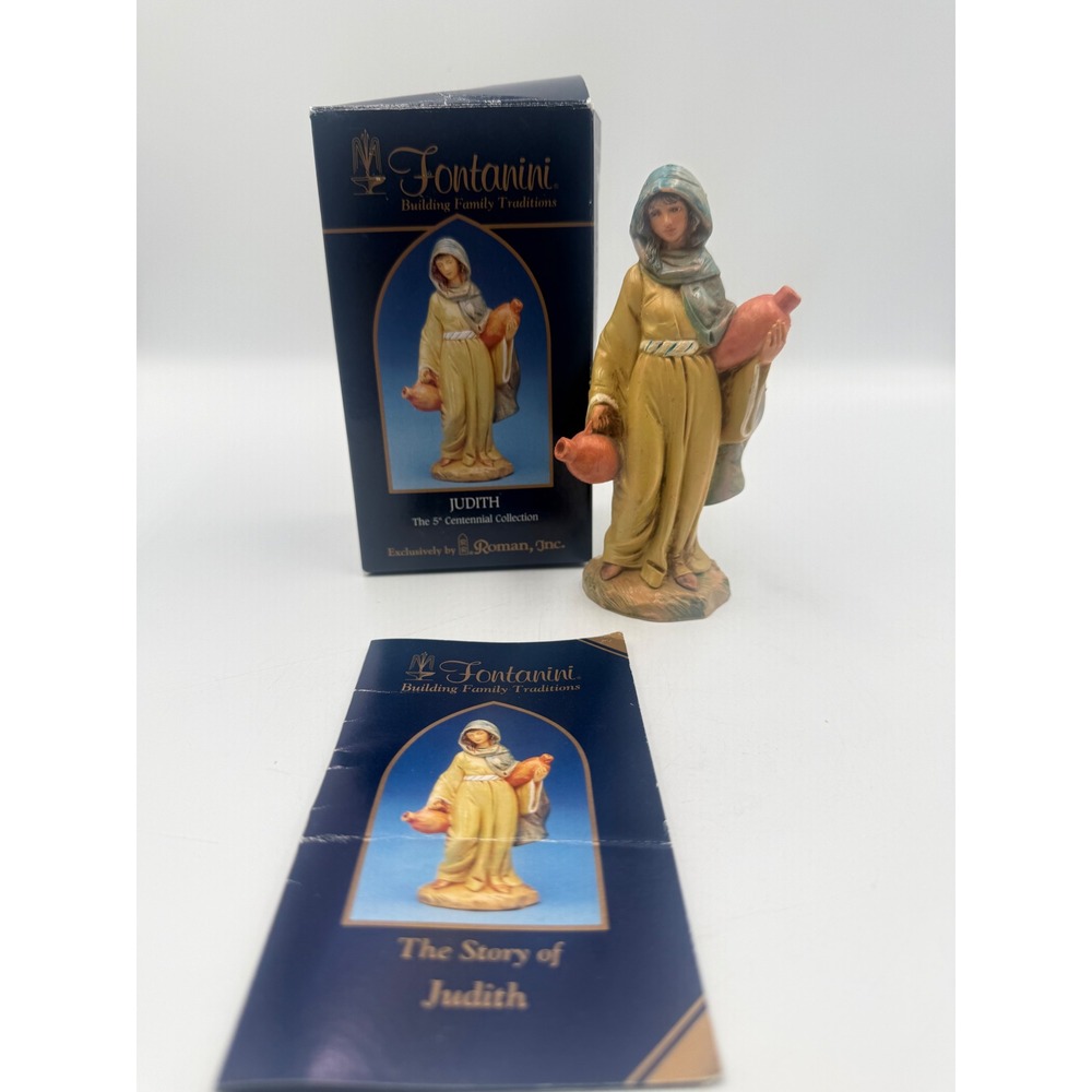 Fontanini Judith 5" Centennial Collection Nativity Figurine Italy 57556 Boxed